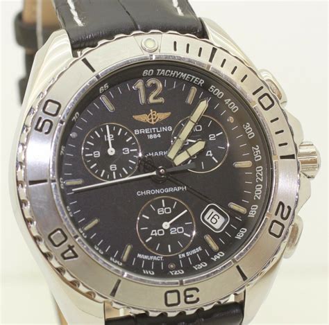 breitling shark quartz aeromarine